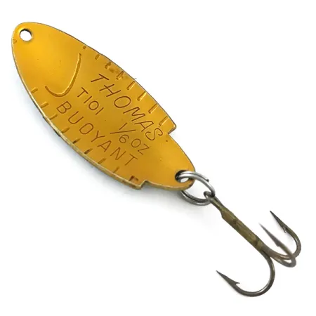 Thomas Buoyant Blinker, Fire Tiger / Gold, 5g, USA-made, #5359