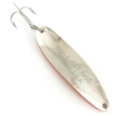 Dardevle Cop-E-Cat 7400 UV Blinker, Gelb/Orange, 19g, UV-aktiv, #5389