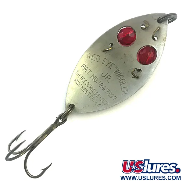 Hofschneider Red Eye junior Blinker, Silber/Messing, 13g, #5390