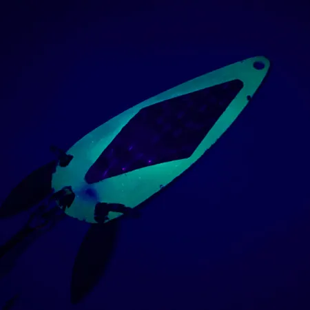 Marathon (with sonic blades) UV Blinker, Gelb / Nickel, 16g, UV, #5411