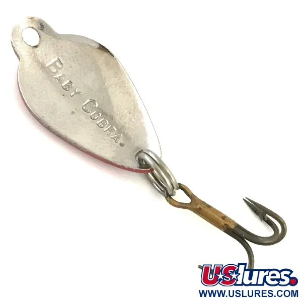 Acme Baby Cobra Blinker, Rot / Weiß / Nickel, 3g, Ultralight, #5414