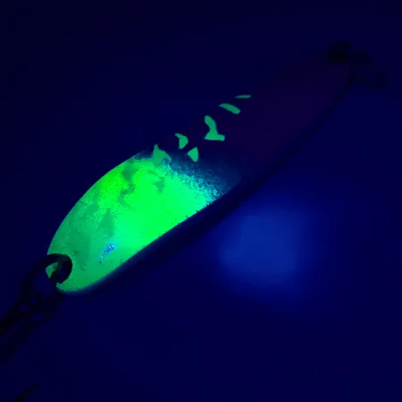 Luhr Jensen Krocodile Die #4 Blinker, White Pearl/Green, 19g, #5417