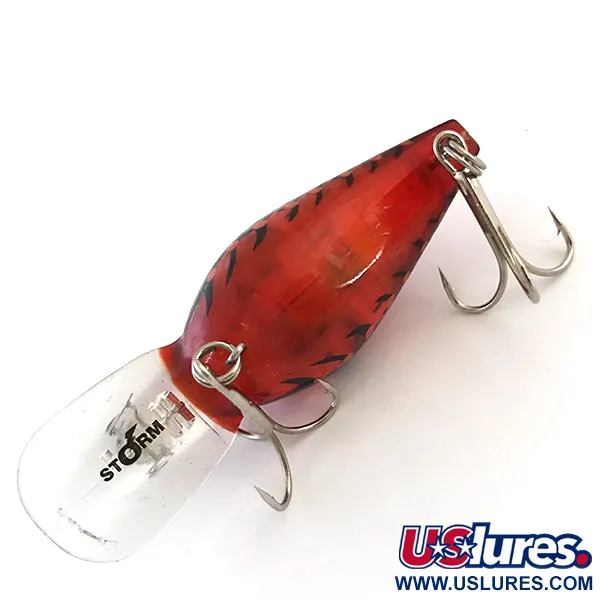 Storm Wiggle Wart Wobbler, Red Perch, 12g, Tiefläufer, #5418