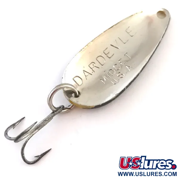 Eppinger Dardevle Midget Blinker, Schwarz/Gelb/Nickel, 6g, #5429