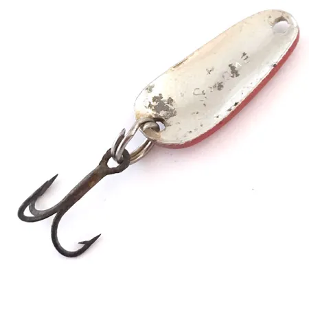 Acme Salome Blinker, Rot / Weiß / Nickel, 3.4g, Vintage, #5437