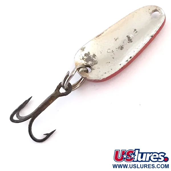 Acme Salome Blinker, Rot / Weiß / Nickel, 3.4g, Vintage, #5437