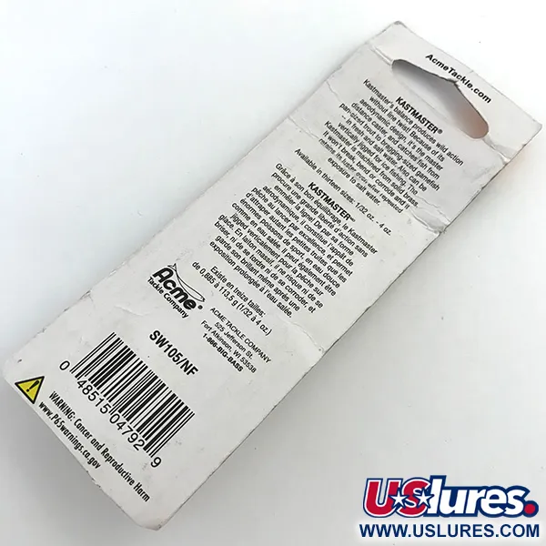 Acme Kastmaster Blinker, Fluorescent Red, 3.5g, UV-aktiv, #5443