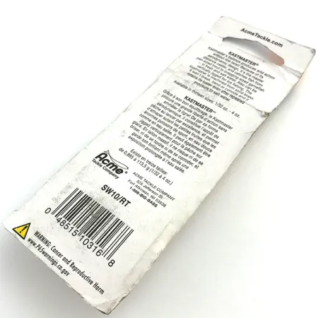 Acme Kastmaster Blinker, Rainbow Trout UV Glow, 7g, Messing, #5824