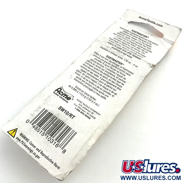 Acme Kastmaster Blinker, Rainbow Trout UV Glow, 7g, Messing, #5824