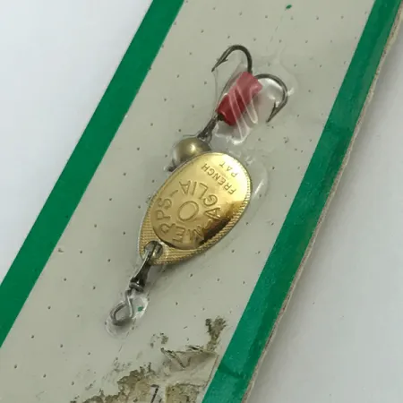 Mepps Aglia 0 Spinner, Gold, 2.5g, Klassisches Blatt, #5450