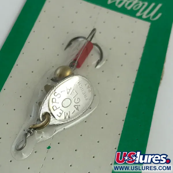 Mepps Aglia 0 Spinner, Silber, 2,5g, Originalverpackung, #5451