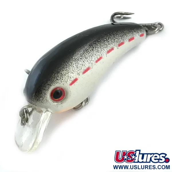 Strike King Crankbait, Silber, 5,5g, Tiefläufer, #5457