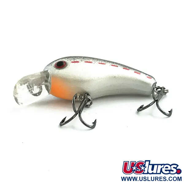 Strike King Crankbait, Silber, 5,5g, Tiefläufer, #5457