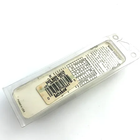 Mann's Dancer Blinker, Gehämmertes Gold, 21g, Federschwanz, #5458