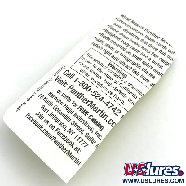 Panther Martin 4 Spinner, Blue Trout, 4g, Inliner-Blatt, #5459