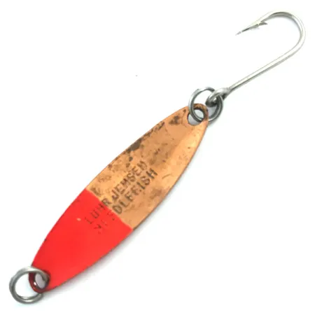 Luhr Jensen Needlefish 1 Blinker, Copper / Red, 2g, Hammerschlag, #5463