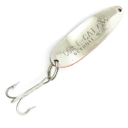 Dardevle Cop-E-Cat 7300 Blinker, Rot/Schwarz/Nickel, 10g, Muster, #5498