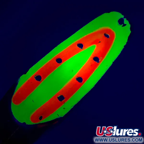 Lake Products Charger №3 UV Blinker, Gelb/Rot/Nickel, 12.5g, UV, #5513