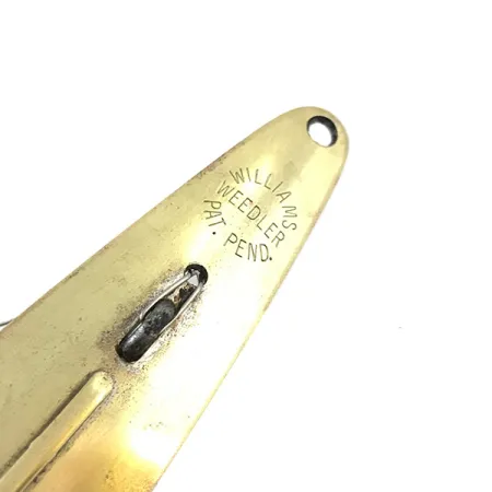 Williams Weedless Williams Weedler Blinker, Gold, 17g, Krautschutz, #5518