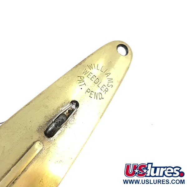 Williams Weedless Williams Weedler Blinker, Gold, 17g, Krautschutz, #5518