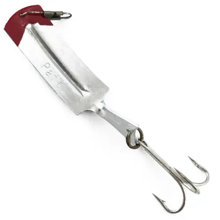 South Bend Flipit 625 Blinker, Nickel / Rot, 8,5g, Tail Fin, #5520