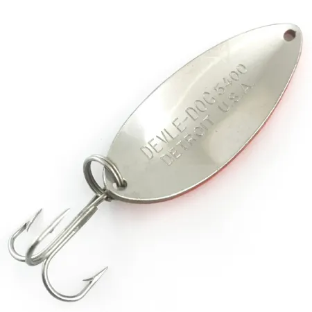 Eppinger Dardevle Devle Dog 5400 UV Blinker, Nickel, 18g, UV, #5532