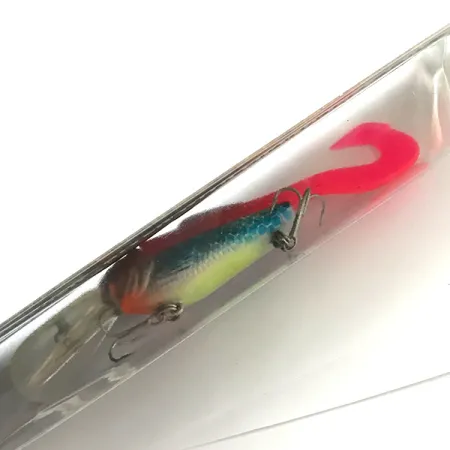 Montauk Mike's Gokai Hybrid-Wobbler, Blau/Rot, 14g, UV-aktiv, #5552