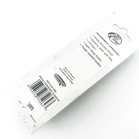 Bass Pro Shops Lipless Crankbait, Hellblau / Rot, 14g, Wabenmuster, #5553