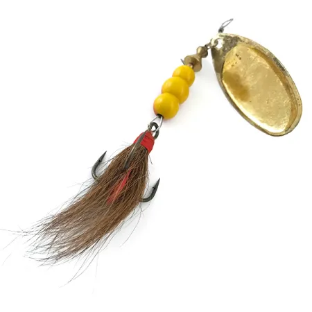 Silverlake Spinner, Gold / Blauer Glitter, 9g, Feder-Drilling, #5558