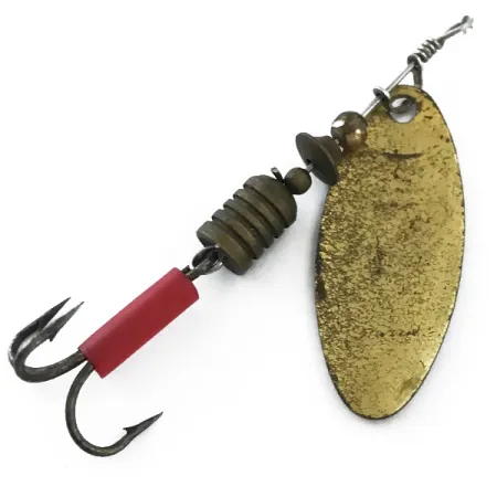 Luhr Jensen Tiger Tail 4 Spinner, Messing, 4,5g, Schuppenmuster, #5560