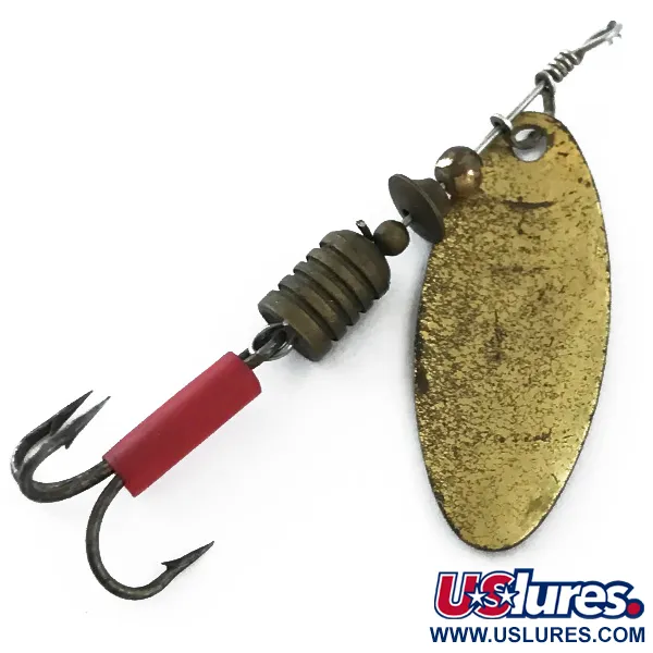 Luhr Jensen Tiger Tail 4 Spinner, Messing, 4,5g, Schuppenmuster, #5560