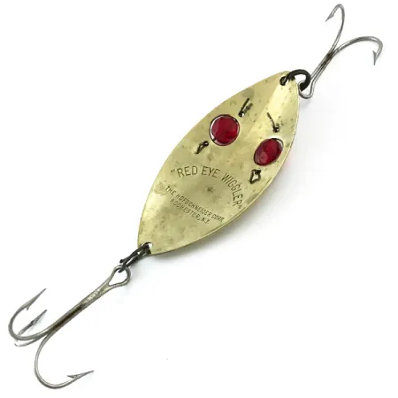 Hofschneider Red Eye Wiggler Blinker, Gold/Rot, 25g, Glasaugen, #5565