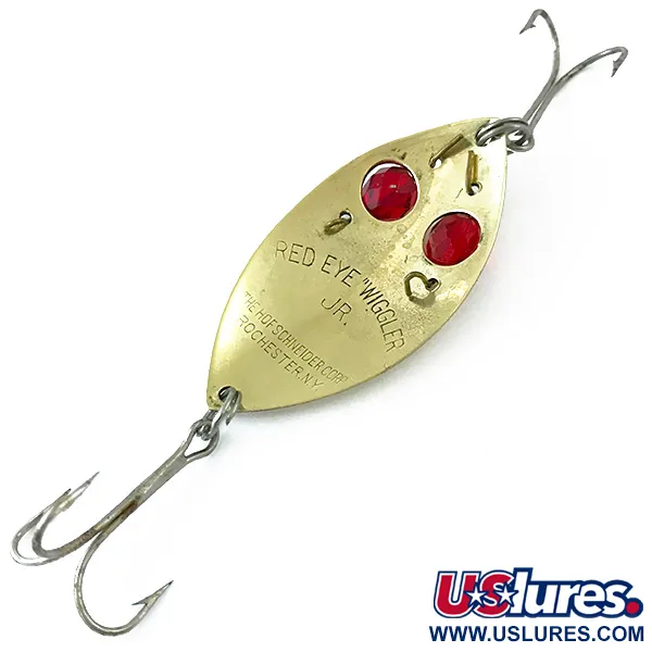 Red Eye Junior Blinker, Gold / Rot, 13g, Rote Facettenperlen, #5566