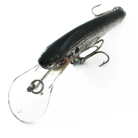 Bagley Small Fry Shad Crankbait, Silber, 9g, Schuppenmuster, #5569