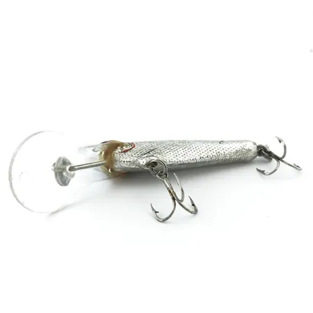 Bagley Small Fry Shad Crankbait, Silber, 9g, Schuppenmuster, #5569