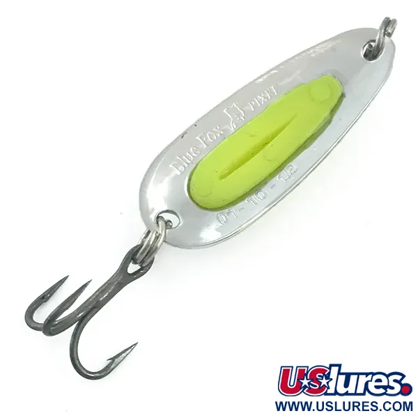 Blue Fox Pixee UV Blinker, Nickel/Gelb, 4.5g, UV-Glow, #5576
