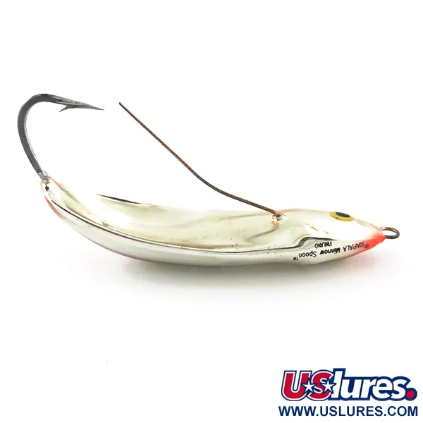 Rapala Minnow Spoon UV Krautlöffel, Silver / Orange UV, 15g, #5590