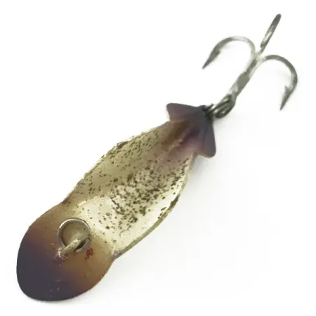 Buck Perry Spoonplug Metallköder, Weiß/Lila/Glitzer, 5g, Tiefe, #5592