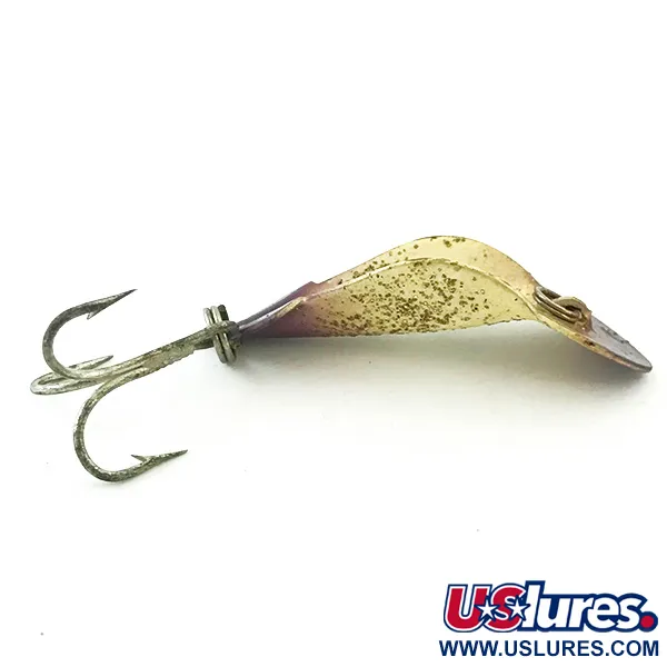Buck Perry Spoonplug Metallköder, Weiß/Lila/Glitzer, 5g, Tiefe, #5592