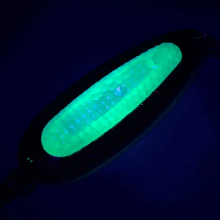 Blue Fox Rattlin Pixee UV Blinker, Golden Herring/Green UV, 7g, #5593