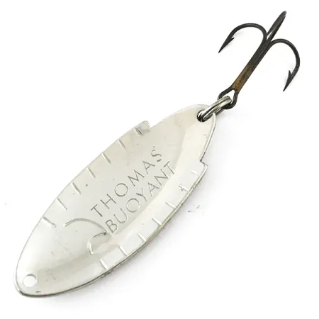 Thomas Buoyant Blinker, Nickel/Rot/Schwarz/Gelb, 7g, Kerben, #5604