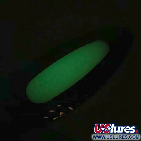 Blue Fox Pixee Blinker, Gehämmerter Nickel, 24g, Glow-Einlage, #5615