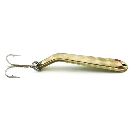 Luhr Jensen Hus-lure Blinker, Gold, 7g, Hammerschlag-Dekor, #5620