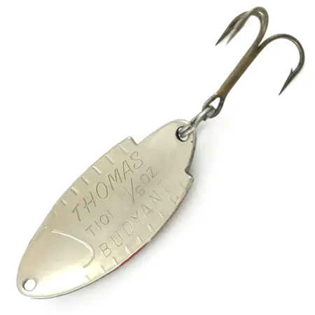 Thomas Buoyant Blinker, Regenbogenforelle/Silber, 5g, Gehämmert, #5644