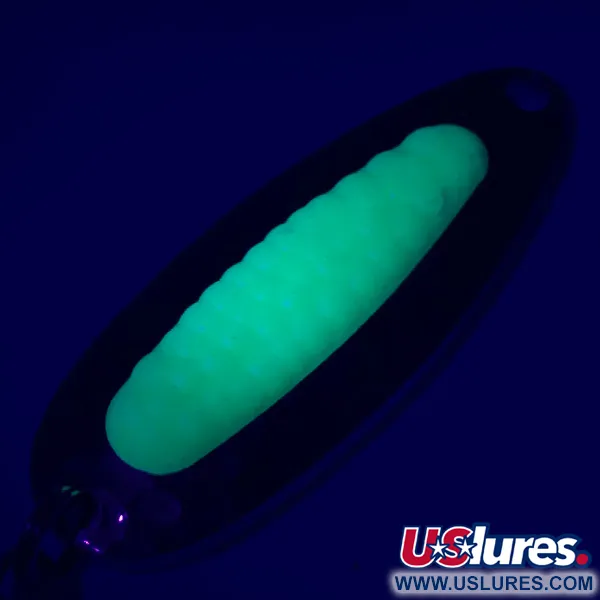 Blue Fox Pixee UV Blinker, Gehämmertes Nickel, 7g, Gelbes Ei, #5651