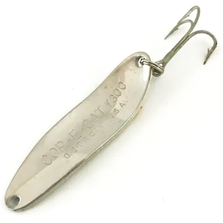 Dardevle Cop-E-Cat 7300 Blinker, Hecht/Nickel, 10g, Gehämmert, #5652