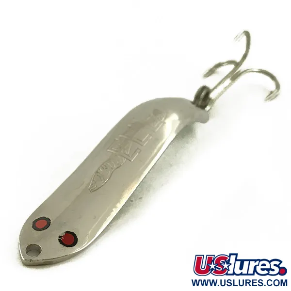 Thomas EEL Blinker, Nickel / Rot, 10g, Vintage, #5657
