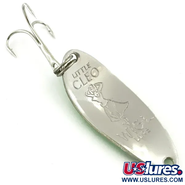 Seneca Little Cleo (Hula Girl) Blinker, Grün/Rot/Nickel, 10g, #5661