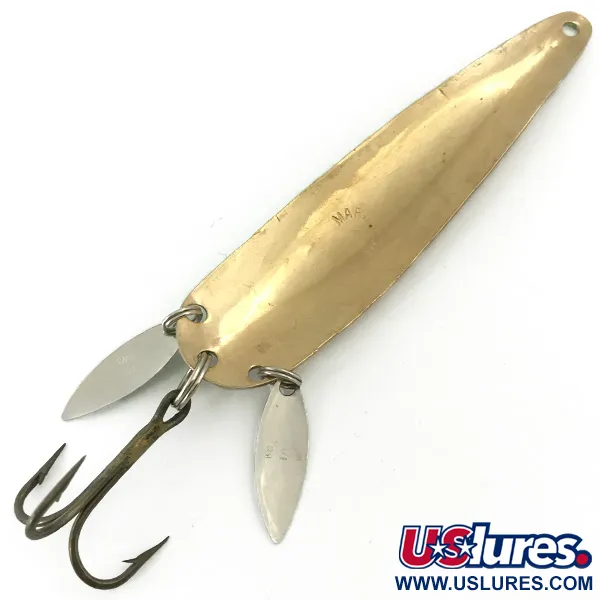 Marathon (with sonic blades) Blinker, Gold/UV-Grün, 17g, Sonic Blades, #5668