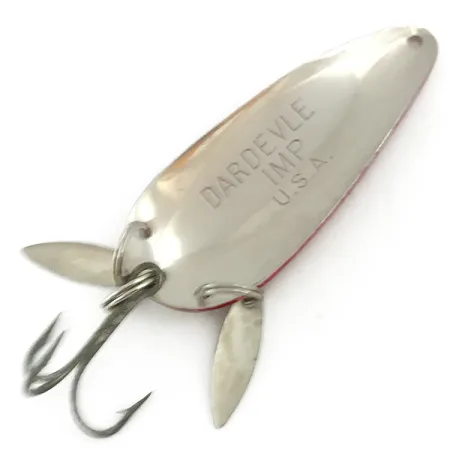 Eppinger Dardevle Imp Klicker Blinker, Rot/Weiß/Nickel, 11g, #5681
